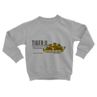 Tiger Ii 213 La Gleize Battle Of The Bulge   Panzer Toddler Sweatshirt | Artistshot