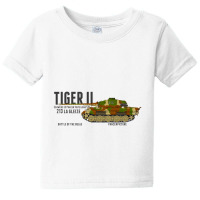 Tiger Ii 213 La Gleize Battle Of The Bulge   Panzer Baby Tee | Artistshot