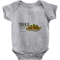 Tiger Ii 213 La Gleize Battle Of The Bulge   Panzer Baby Bodysuit | Artistshot