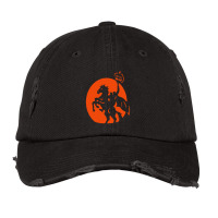 Halloween Horseman Vintage Cap | Artistshot