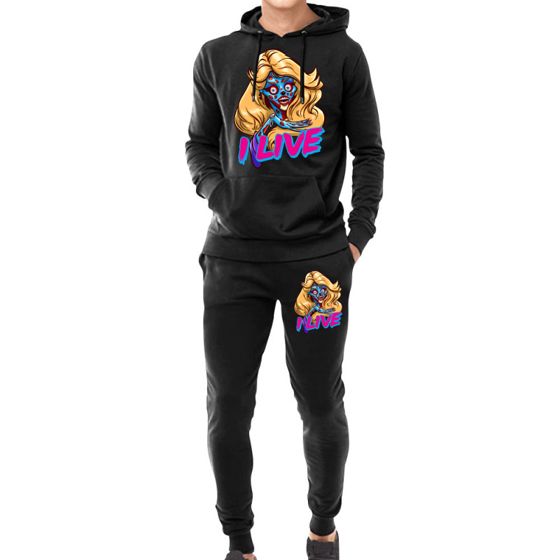 I Live (remastered) Hoodie & Jogger Set | Artistshot