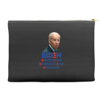 Biden Biggest Idiot Democrats Ever Nominated Accessory Pouches | Artistshot