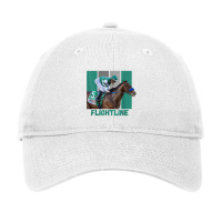 Flightline Horse Racing Thoroughbred Del Mar Santa Anita T Shirt Adjustable Cap | Artistshot