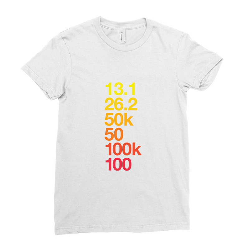 100 Miles Shirt   Ultramarathon Ladies Fitted T-Shirt by gemuruhe | Artistshot