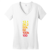 100 Miles Shirt   Ultramarathon Women's V-neck T-shirt | Artistshot