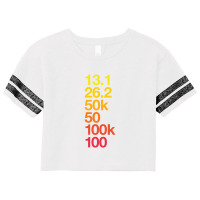 100 Miles Shirt   Ultramarathon Scorecard Crop Tee | Artistshot