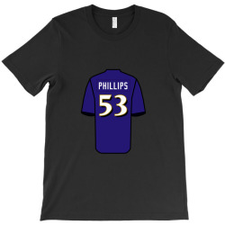 Custom Del'shawn Phillips Jersey Classic T-shirt By Anabellarobbins -  Artistshot