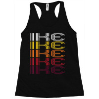 Ike Retro Wordmark Pattern Vintage Style Racerback Tank | Artistshot