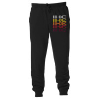 Ike Retro Wordmark Pattern Vintage Style Unisex Jogger | Artistshot