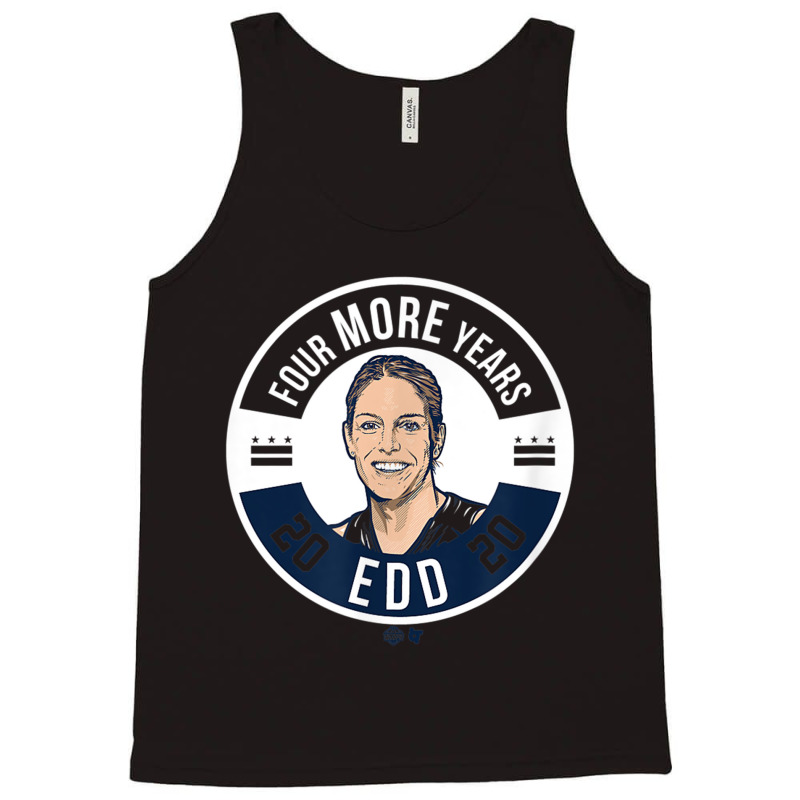 Officially Licensed Elena Delle Donne   Edd Four More Years T Shirt Tank Top | Artistshot