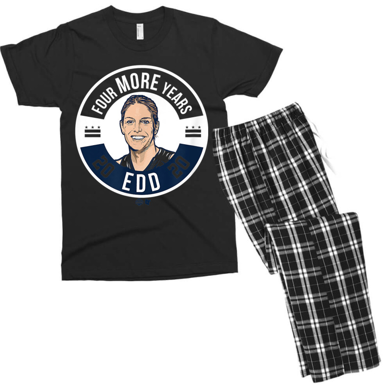 Officially Licensed Elena Delle Donne   Edd Four More Years T Shirt Men's T-shirt Pajama Set | Artistshot