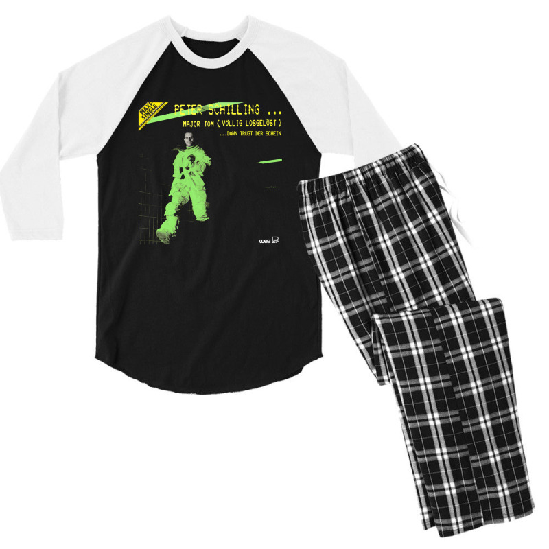 Peter Schilling   Major Tom (coming Home)(vollig Losgelost) Men's 3/4 Sleeve Pajama Set | Artistshot