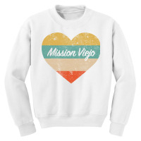 I Love Mission Viejo California Vintage Distressed Retro Pullover Hood Youth Sweatshirt | Artistshot