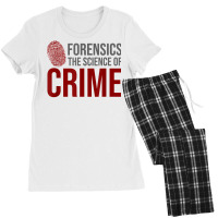 Forensic Science Investigator   Forensic Scientist T Shirt Women's Pajamas Set | Artistshot