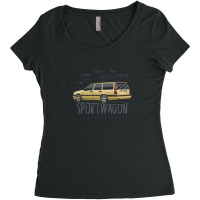 Sport Wagon 850 T5-r Women's Triblend Scoop T-shirt | Artistshot