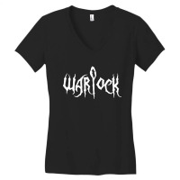 Halloween Warlock Scary Women's V-neck T-shirt | Artistshot