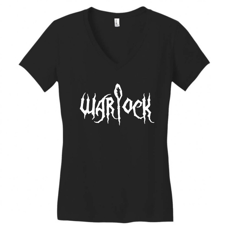 Halloween Warlock Scary Women's V-Neck T-Shirt by Bulumata | Artistshot