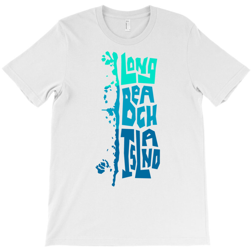 Lbi Long Beach Island New Jersey Shore Island Type Graphic Long Sleeve T-Shirt by cm-arts | Artistshot