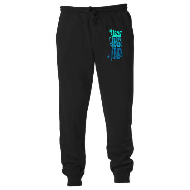 Lbi Long Beach Island New Jersey Shore Island Type Graphic Long Sleeve Unisex Jogger by cm-arts | Artistshot