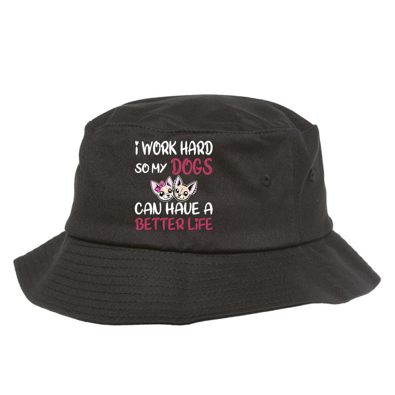 I Work Hard For Women Bucket Hat by Kanmopsuk45 | Artistshot