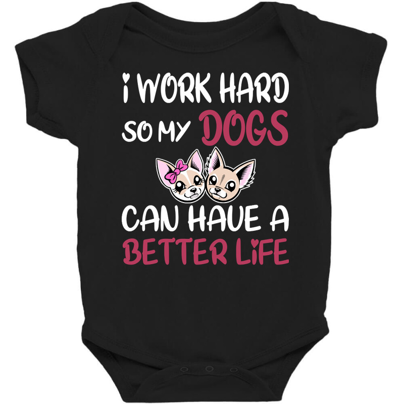 I Work Hard For Women Baby Bodysuit by Kanmopsuk45 | Artistshot