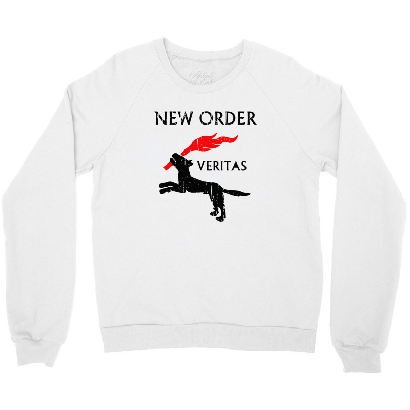 New Order Veritas Crewneck Sweatshirt by LyndiaToma | Artistshot