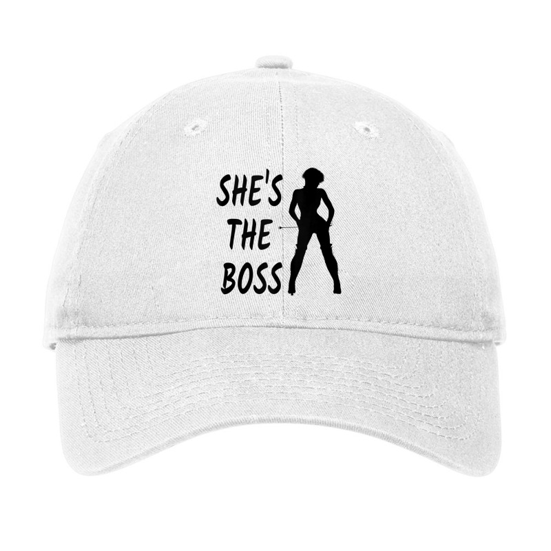 She's The Boss Submissive Kink Bdsm Dominatrix Men Women Tank Top Adjustable Cap by cm-arts | Artistshot