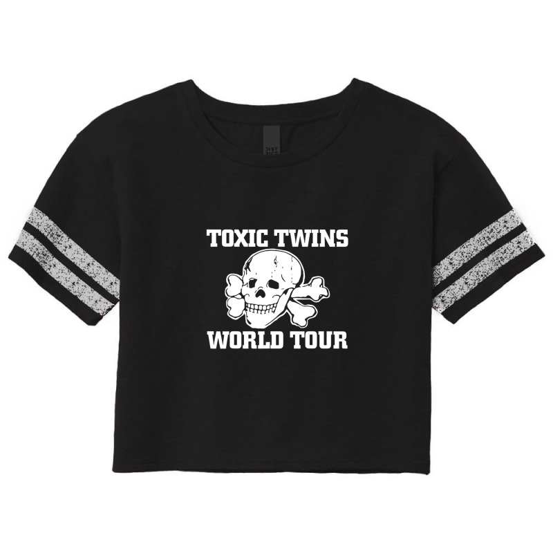 Toxic Twins World Tour 1 Scorecard Crop Tee by KristiMartin | Artistshot