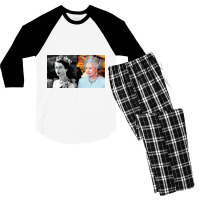 Two Pict Elzbth Ii Men's 3/4 Sleeve Pajama Set | Artistshot