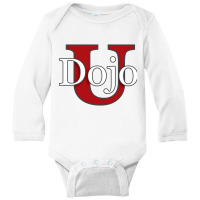 Dojo University Long Sleeve Baby Bodysuit | Artistshot