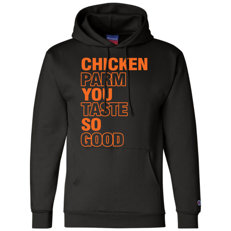 chicken parm sweatshirt champion