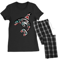 Orca Killer Whale Pacific Northwest Alaska Native American Women's Pajamas Set | Artistshot