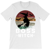 I'm The Boss Witch Cute Witchy Halloween Witch Coven Vibe Long Sleeve T-shirt | Artistshot