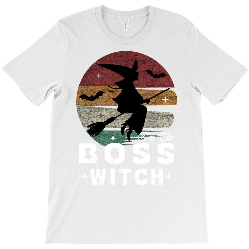 I'm The Boss Witch Cute Witchy Halloween Witch Coven Vibe Long Sleeve T-Shirt by cm-arts | Artistshot