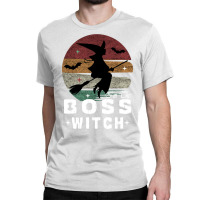 I'm The Boss Witch Cute Witchy Halloween Witch Coven Vibe Long Sleeve Classic T-shirt | Artistshot