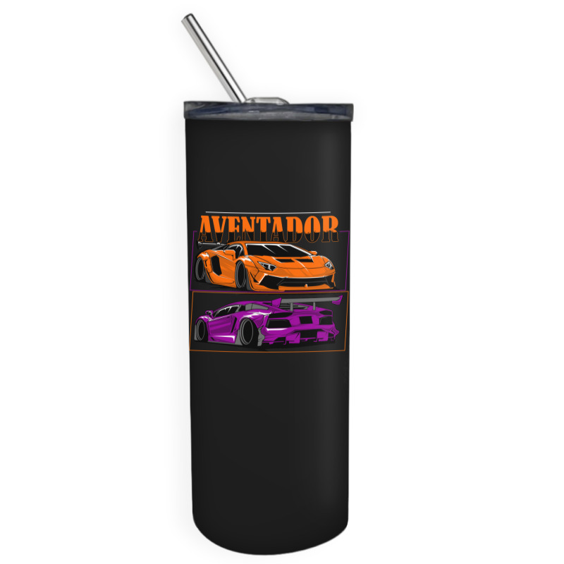 Super Car Tshirt Skinny Tumbler | Artistshot