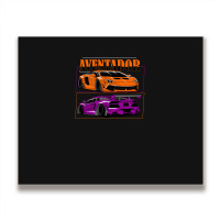 Super Car Tshirt Metal Print Horizontal | Artistshot