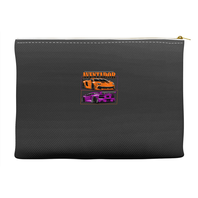 Super Car Tshirt Accessory Pouches | Artistshot