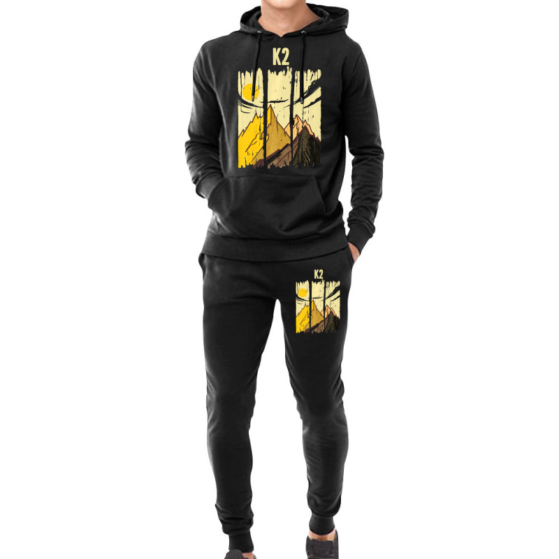 K2 Mountain Peak Summit Climber Hoodie & Jogger set by cm-arts | Artistshot