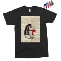 Hedgehog With Monocle Exclusive T-shirt | Artistshot