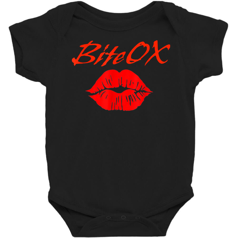 Lips Bitters Kissing Kisser T Shirt Baby Bodysuit by cm-arts | Artistshot