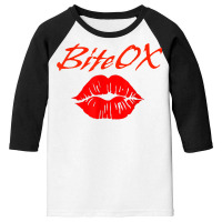 Lips Bitters Kissing Kisser T Shirt Youth 3/4 Sleeve | Artistshot