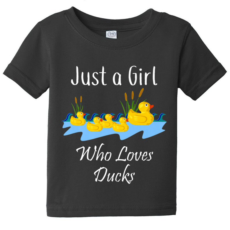 Just A Girl Who Likes Ducks Rubber Ducky Baby Tee by thangdinhsinhelf | Artistshot