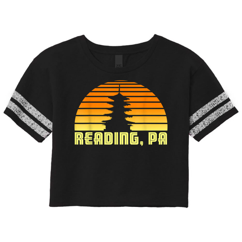 World Famous Pagoda Reading Pennsylvania Scorecard Crop Tee by JuniorFrye | Artistshot