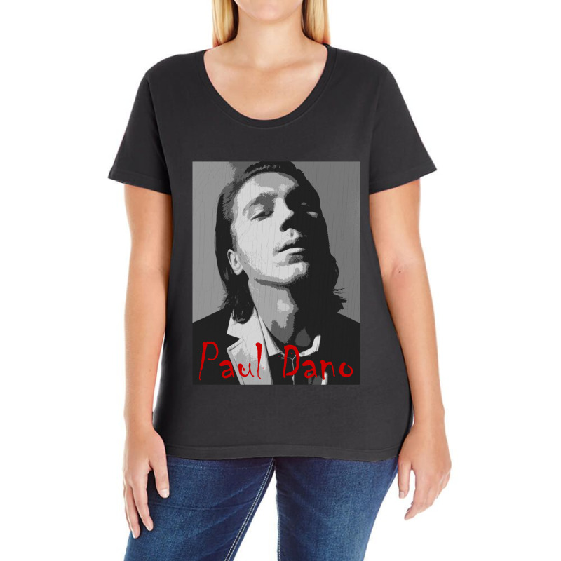 Paul Dano  (5) Ladies Curvy T-Shirt by cm-arts | Artistshot