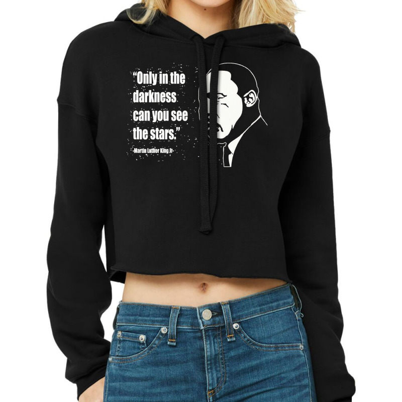 Martin Luther King, Martin Luther King Art, Martin Luther King Paintin Cropped Hoodie by SHOPA00SA | Artistshot