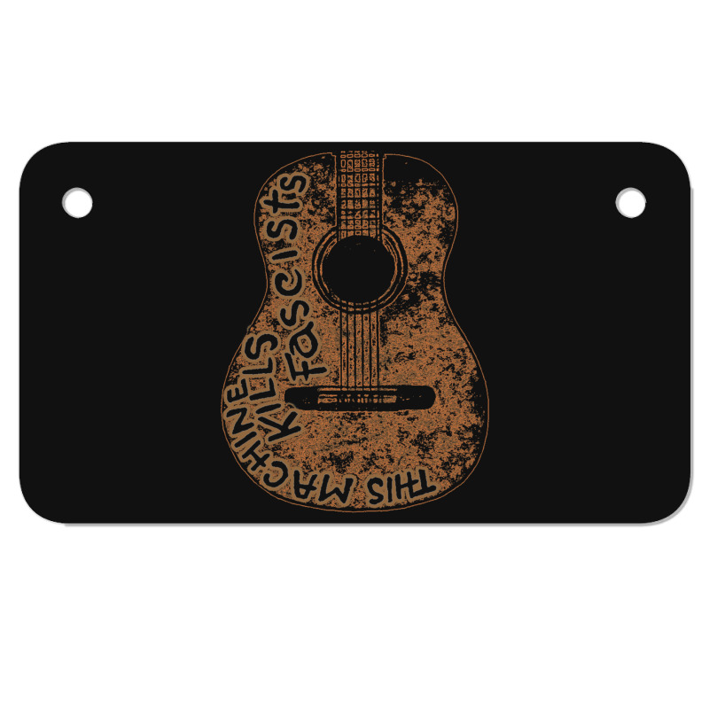 Woodys Machine Motorcycle License Plate | Artistshot