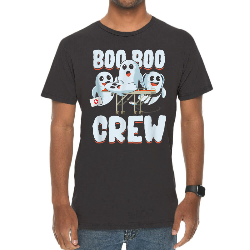 Paramedics Boo Boo Crew Emergency Medical Technician Gift Vintage T-shirt | Artistshot