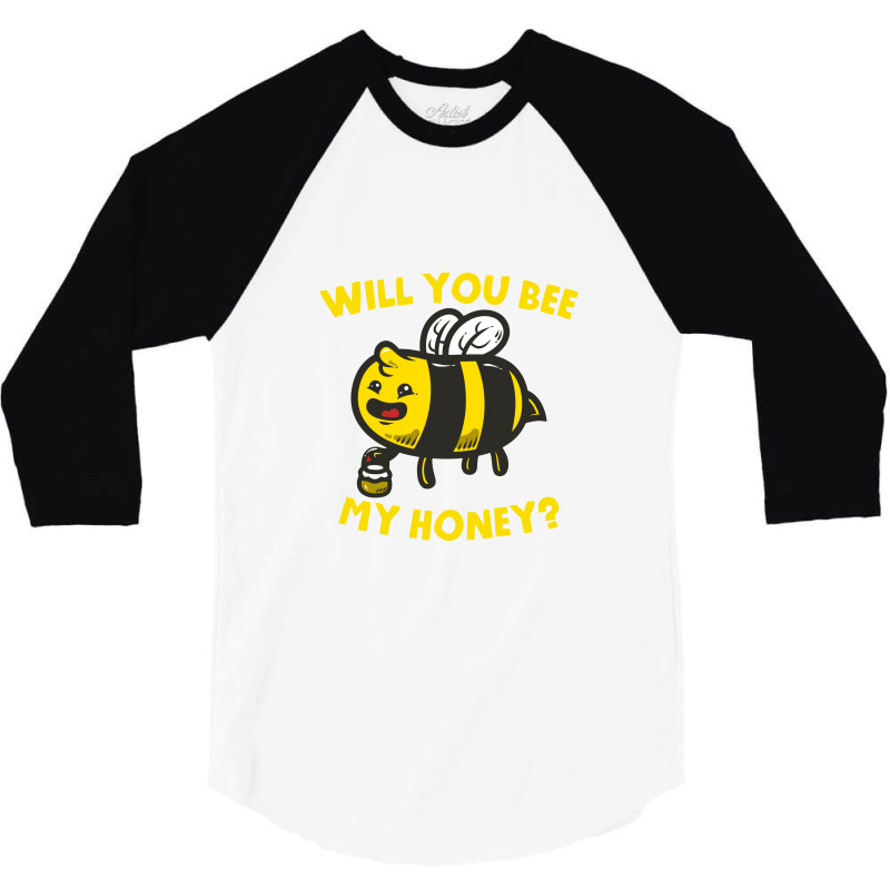 Bees, Bee 3/4 Sleeve Shirt | Artistshot