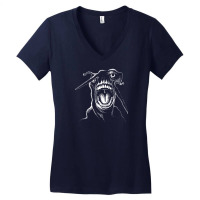 Alien Scream Women's V-neck T-shirt | Artistshot